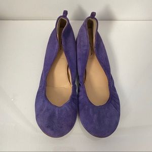 Jcrew Anya Suede Ballet Flats
